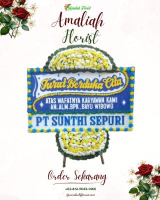 Papan Bunga Duka di Passi Barat